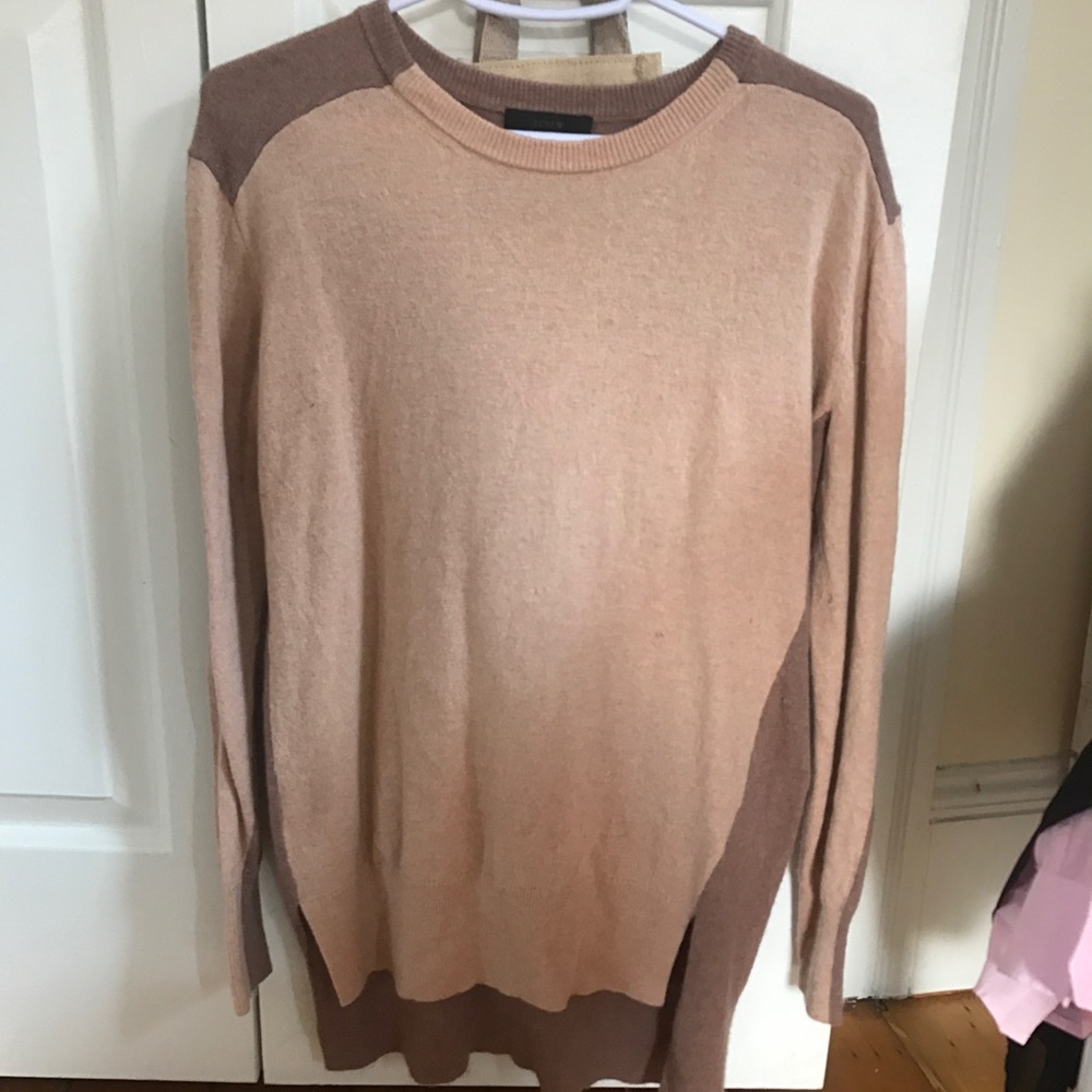 J. Crew two-toned sweater